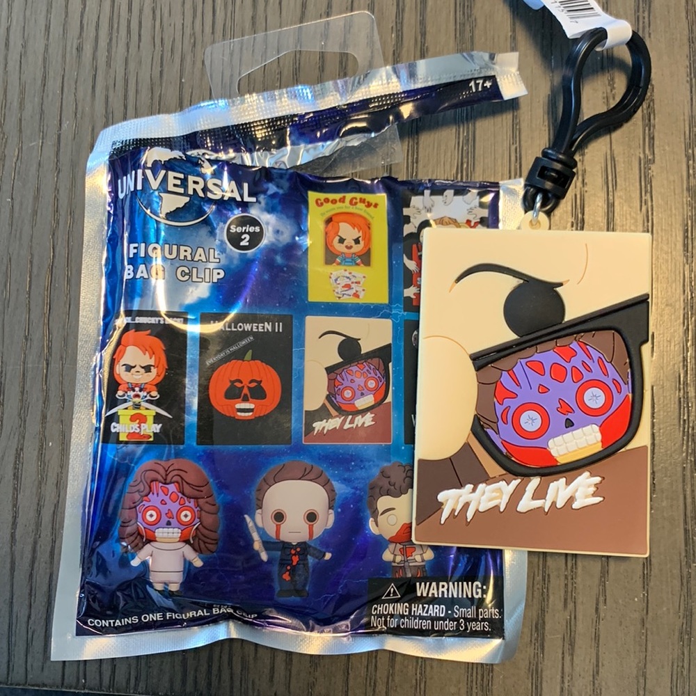 Universal Figural Bag Clip - Series 2 - They Live Poster